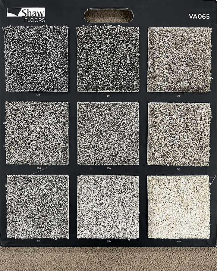 Shaw carpet samples
